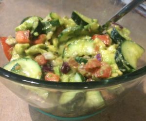 RECIPE: Tomato Avocado Cucumber Salad